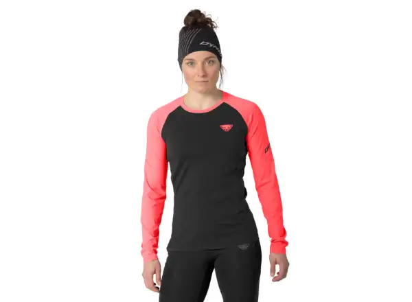 Dynafit Alpine Pro Damen Langarmshirt Ultra Coral
