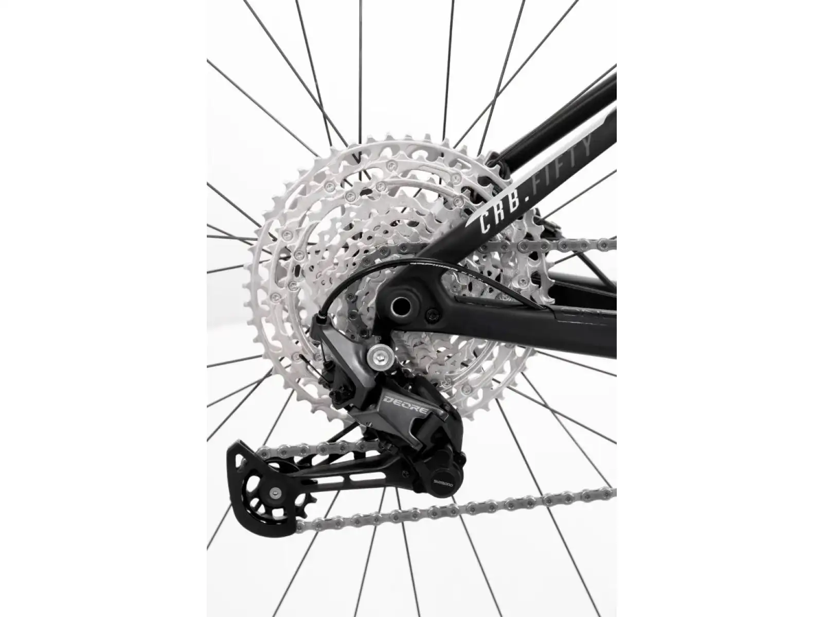 Rock Machine Blizz CRB 50-29 matte schwarz/dunkelgrau/glänzend silber Mountainbike