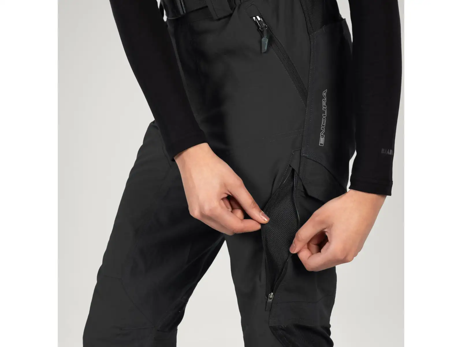Endura Hummvee Damen 3/4 Shorts mit Einsatz Black