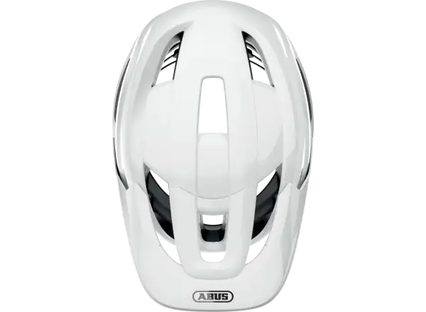 Abus Cliffhanger MTB-Helm Weiß Glänzend