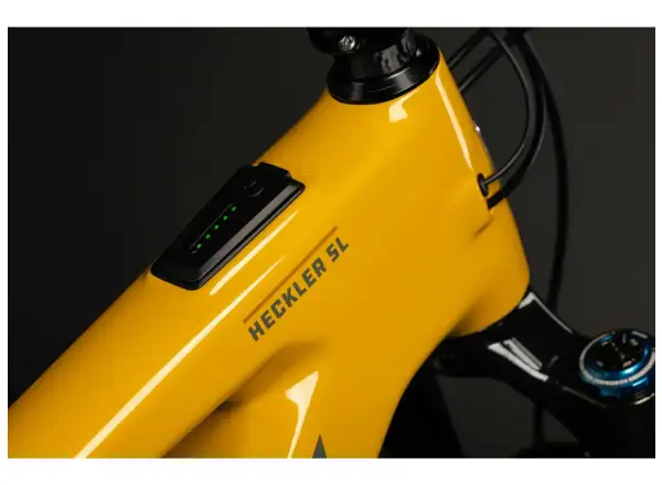 Santa Cruz Heckler SL 1 C MX S vollgefedertes E-Bike Gloss Mustard