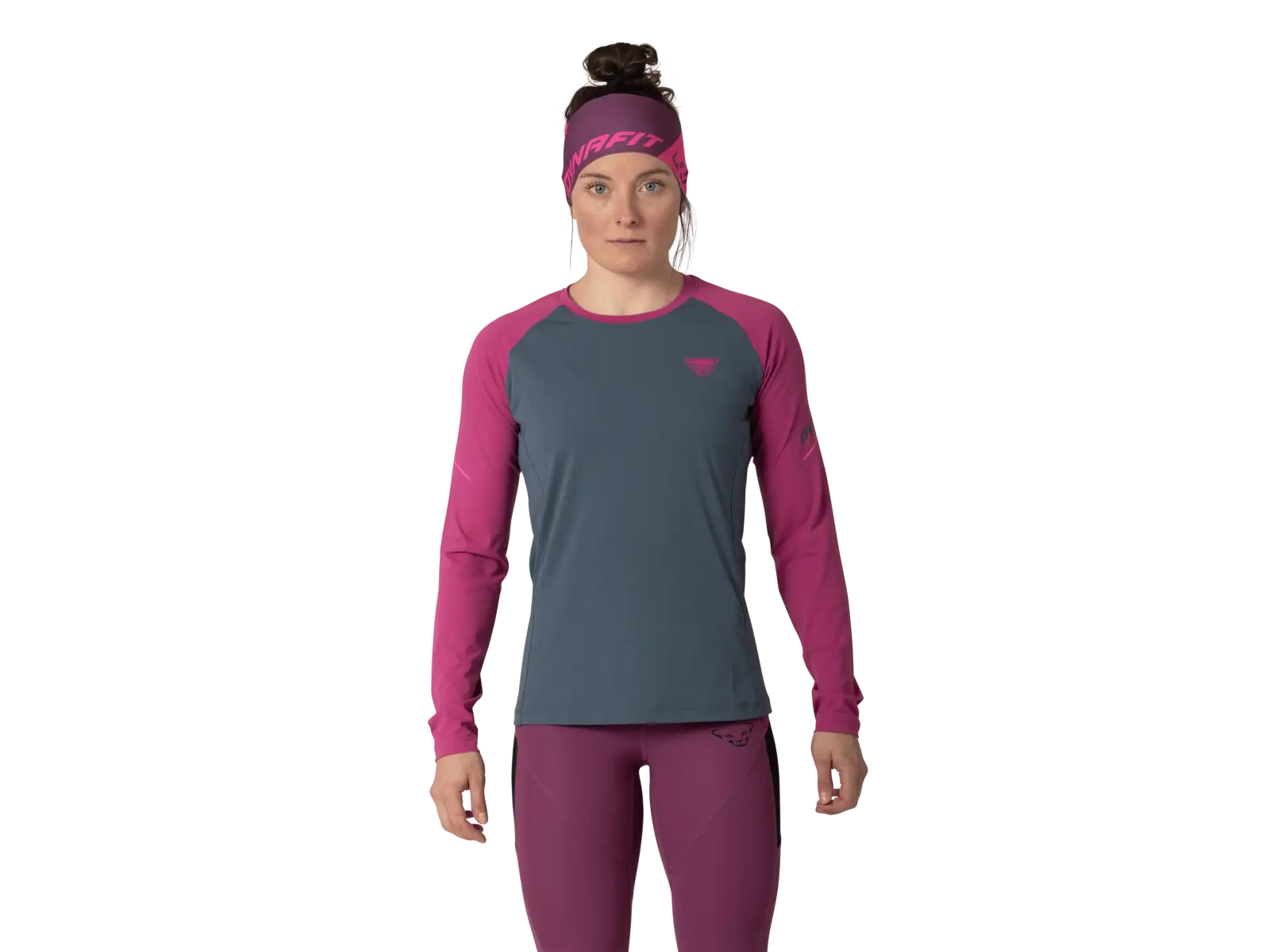Dynafit Alpine Pro Damen T-Shirt Langarm Magenta