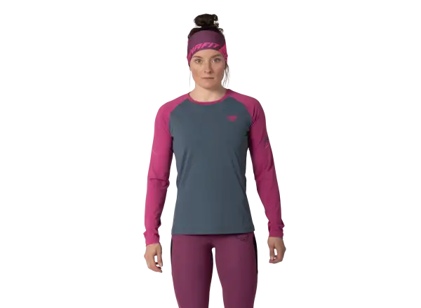 Dynafit Alpine Pro Damen T-Shirt Langarm Magenta