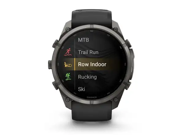 Garmin Fénix 9 Pro inReach 51 mm Smartwatch Carbon gray DLC Titanium Black/Pebble gray