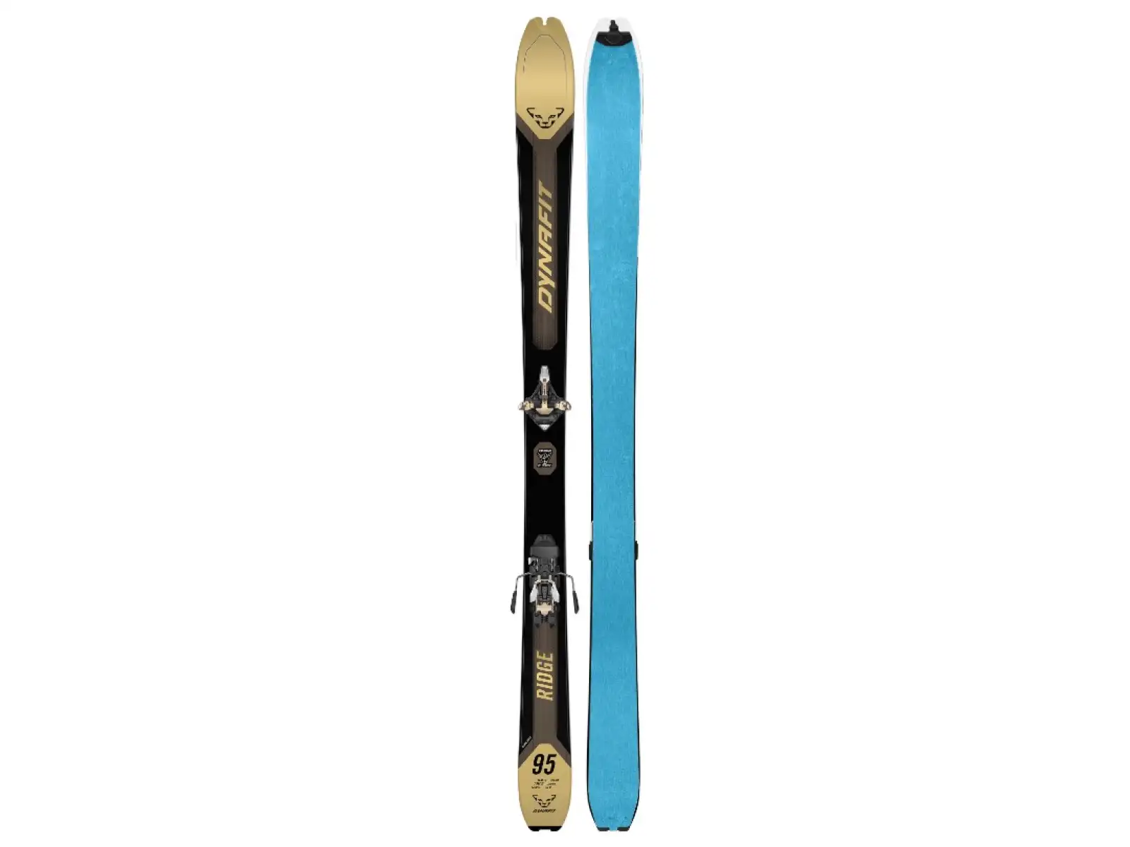 Dynafit Ridge 95 skialpový set Black Out/Gold