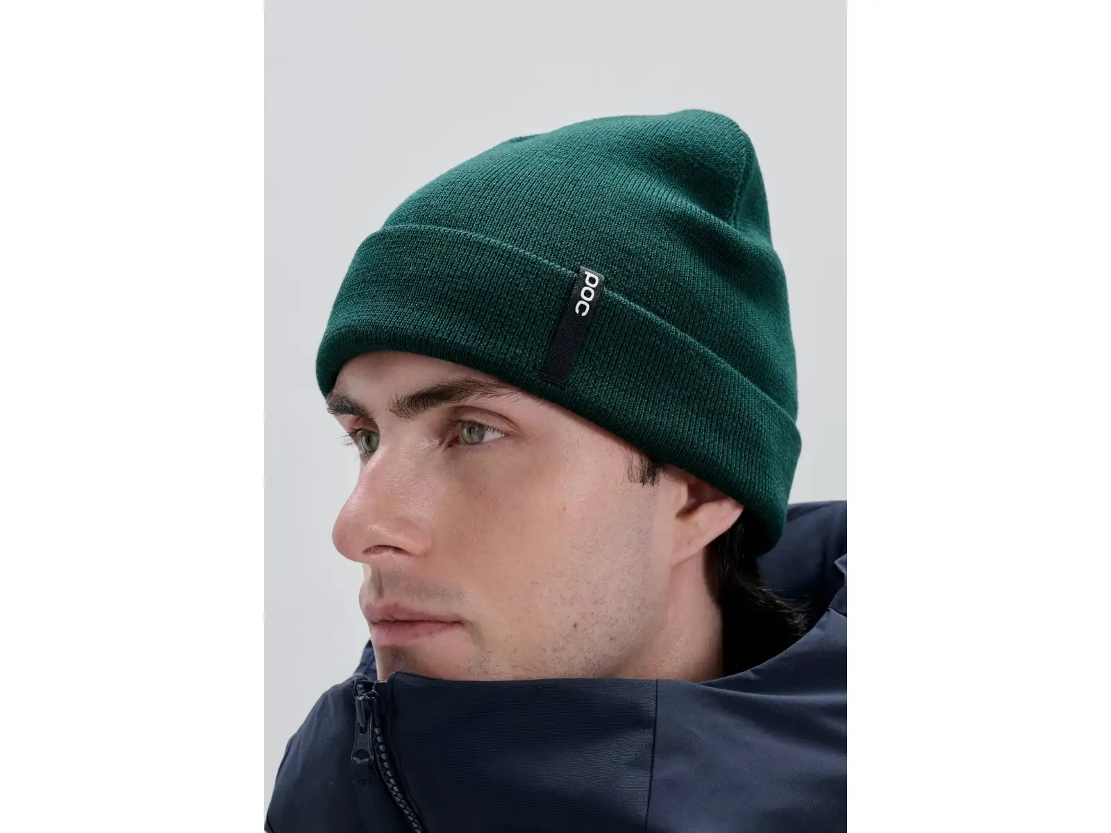 POC Beanie Flat Low Mütze Pargasite Green
