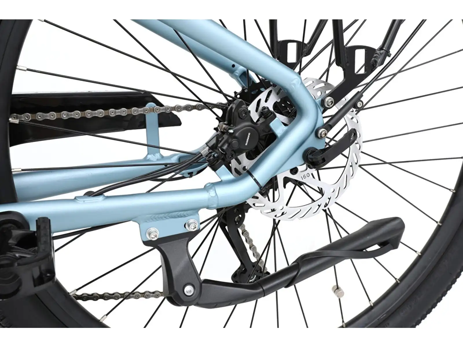 CANULL City 3 720 Wh Tiefeinsteiger E-Bike light blue
