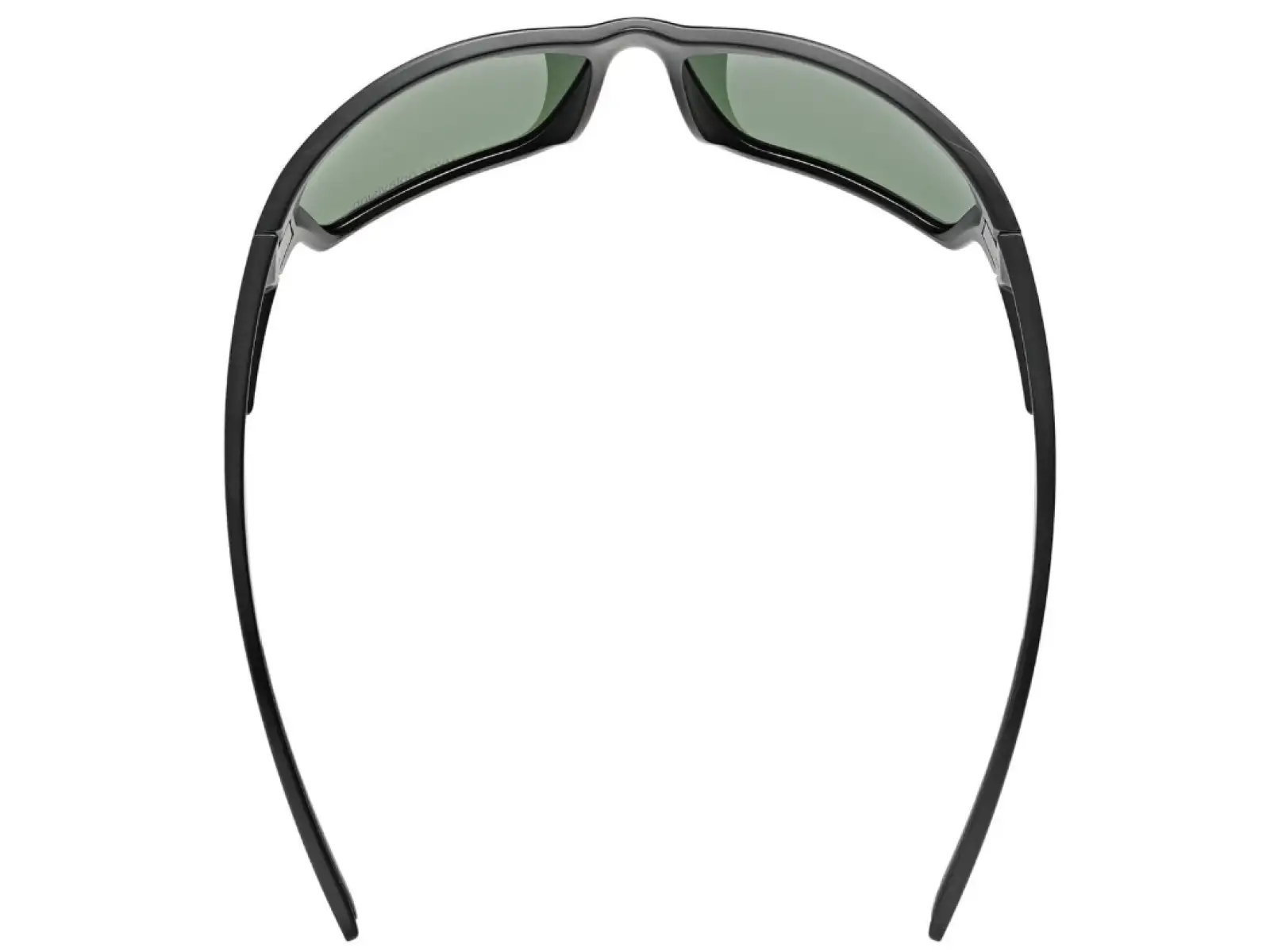 Uvex Sportstyle 233 Polavision Brille Black Matt/Mirror Green