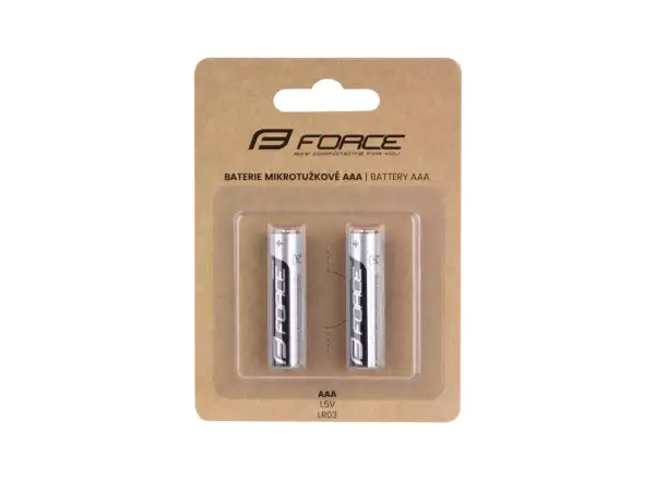 Force Micro-AAA-Batterien 1,5V 2 Stück