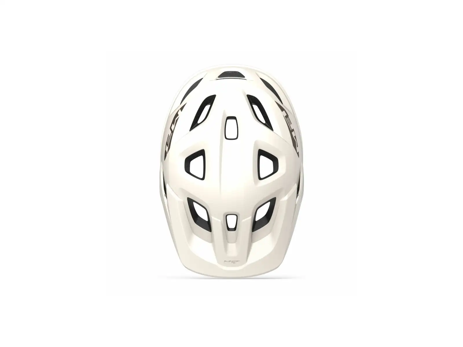 MET Echo Fahrradhelm Off White-Bronze