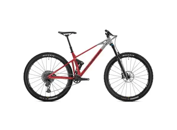 Mondraker Raze R vollgefedert cherry red/nimbus grey