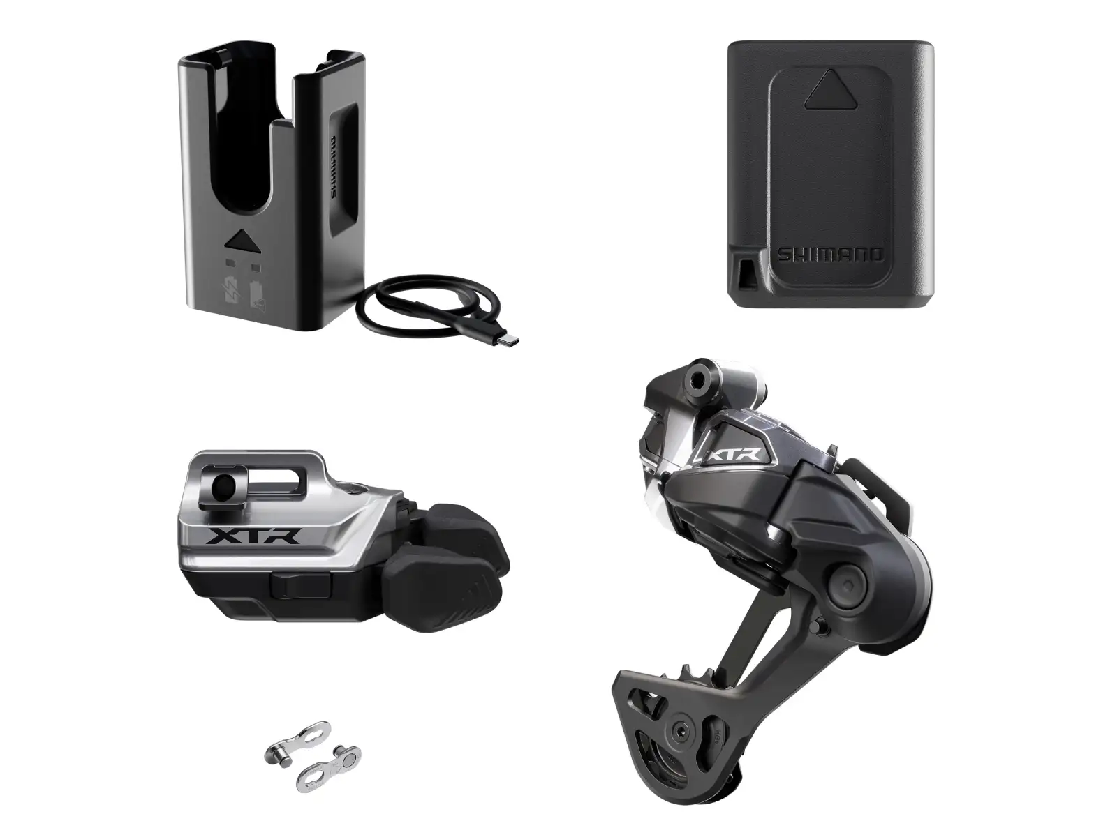Shimano XTR RD-M9250-SGS, SW-M9250-IR, BT-DN320, EC-DN100, SM-CN910-12 Upgrade-Set