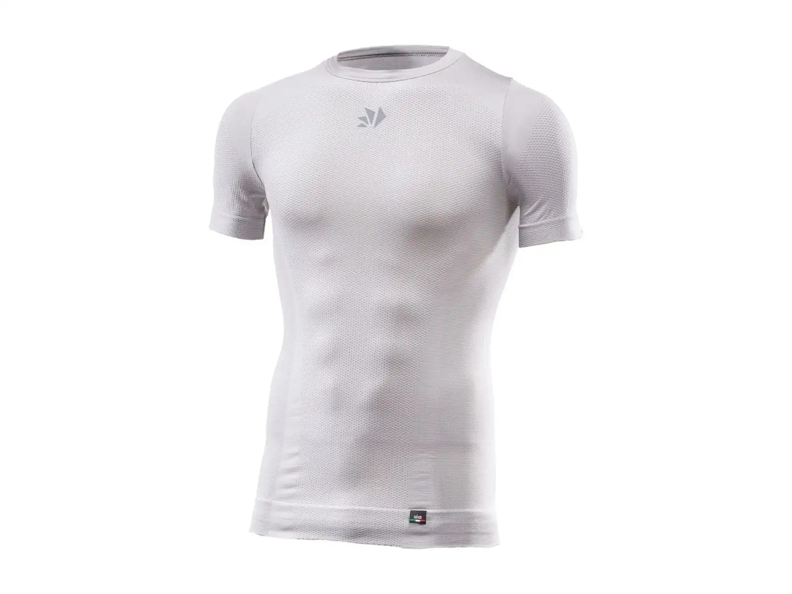 SIXS TS1 V2 Funktionsshirt Kurzarm Silber/Weiß