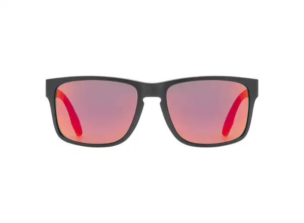 Uvex Poise Sonnenbrille Black Matt/Mirror Red