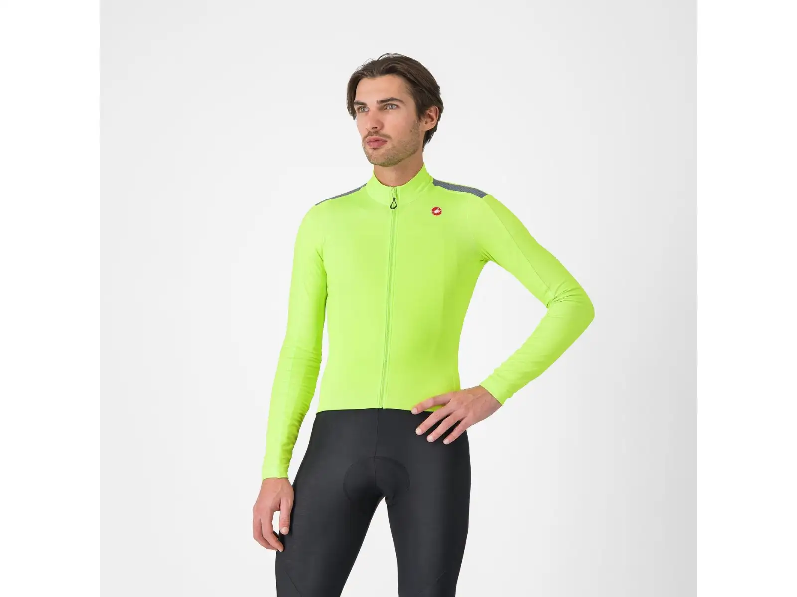 Castelli Puro 4 Trikot Herren Trikot Electric Lime