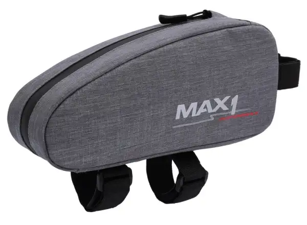 MAX1 Top Tube 1,6 l Rahmentasche grau