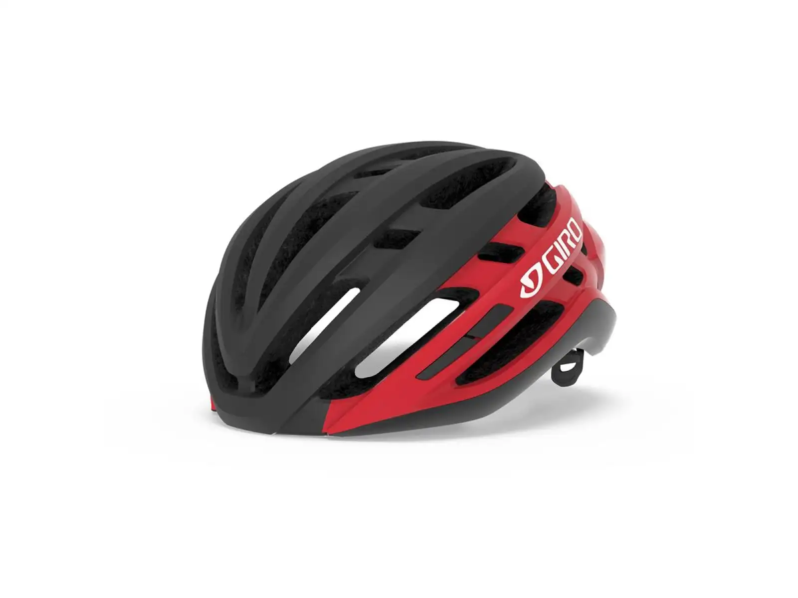 Giro Agilis MIPS Rennradhelm Matt Schwarz/Hellrot