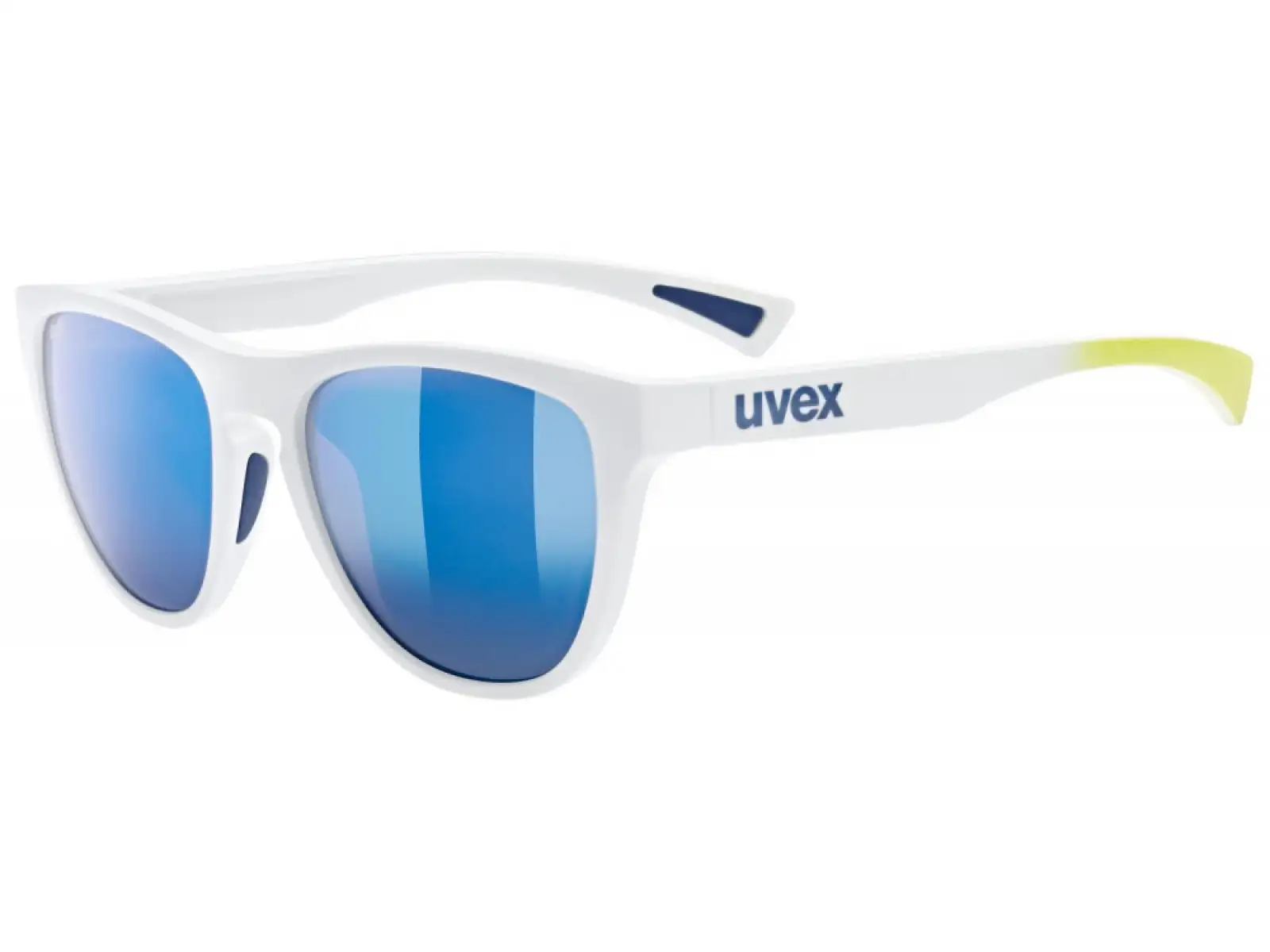 Uvex ESNTL Spirit Brille White Matt/Mirror Blue