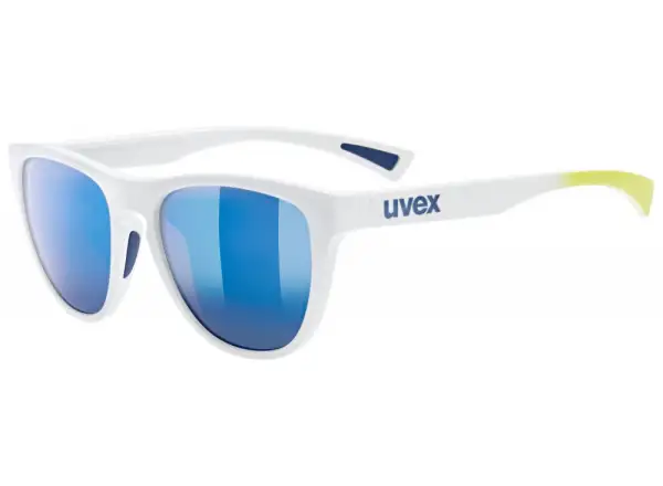Uvex ESNTL Spirit Brille White Matt/Mirror Blue