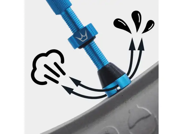 Peatys X Chris King MK2 Tubeless-Ventile 42 mm