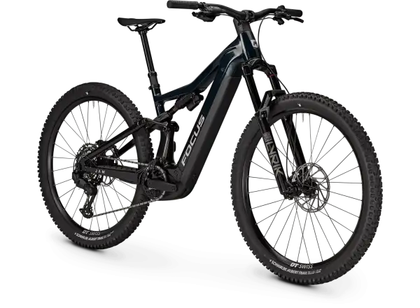 Focus JAM 8 800Wh vollgefedertes E-Bike Classicgreen / Obsidianblack
