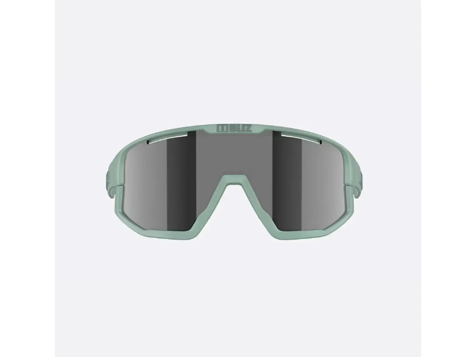 Bliz Fusion Sonnenbrille – Matt Grün mit Smoke Silver Look