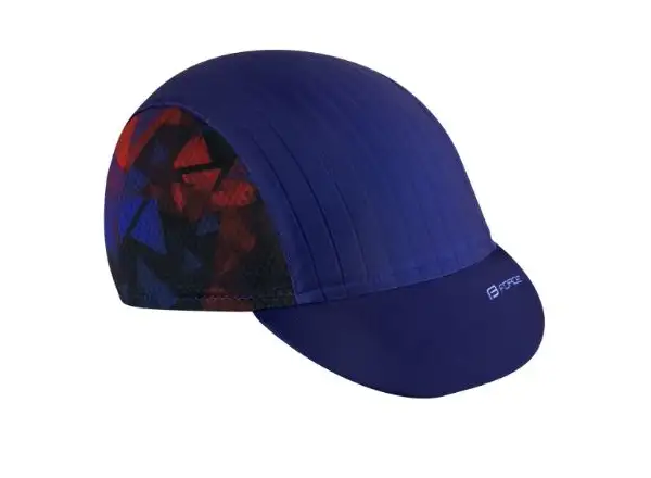 Force Core Cap mit Visier Blau/Rot