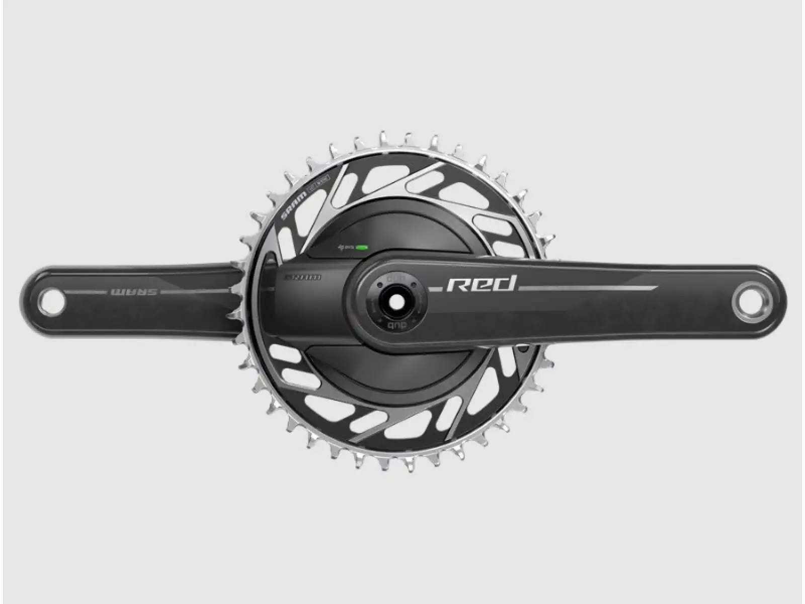 Sram Red 1 E1 XPLR DUB Wide Powermeter Gravel-Kurbeln mit Kettenblatt 42 Zähne