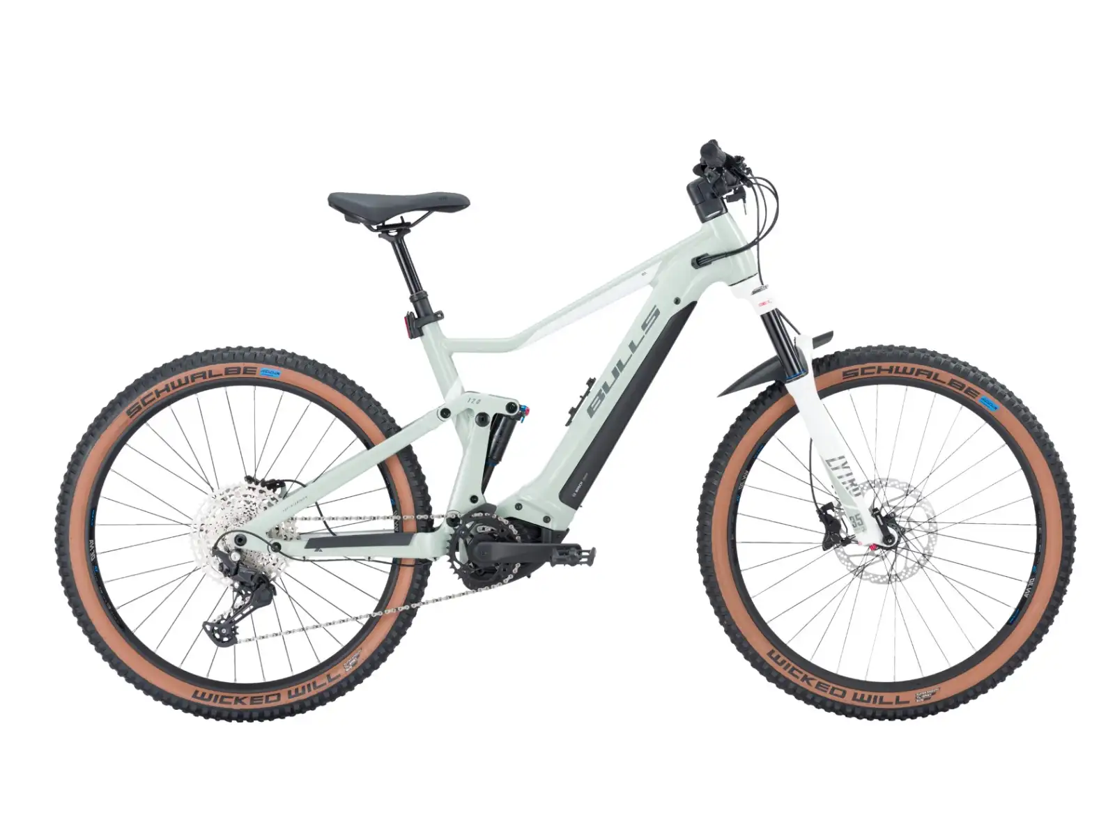 Bulls Aminga Eva TR 1 27,5" W 625 Wh Vollgefedertes E-Bike Sage
