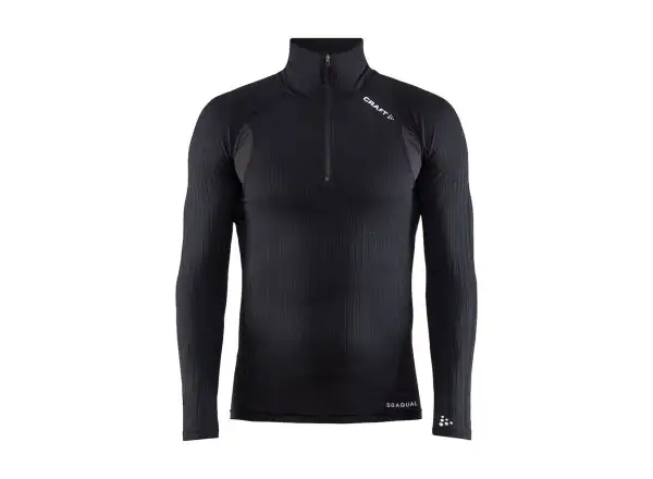 Craft Active Extreme X Zip Herren Langarmshirt Black