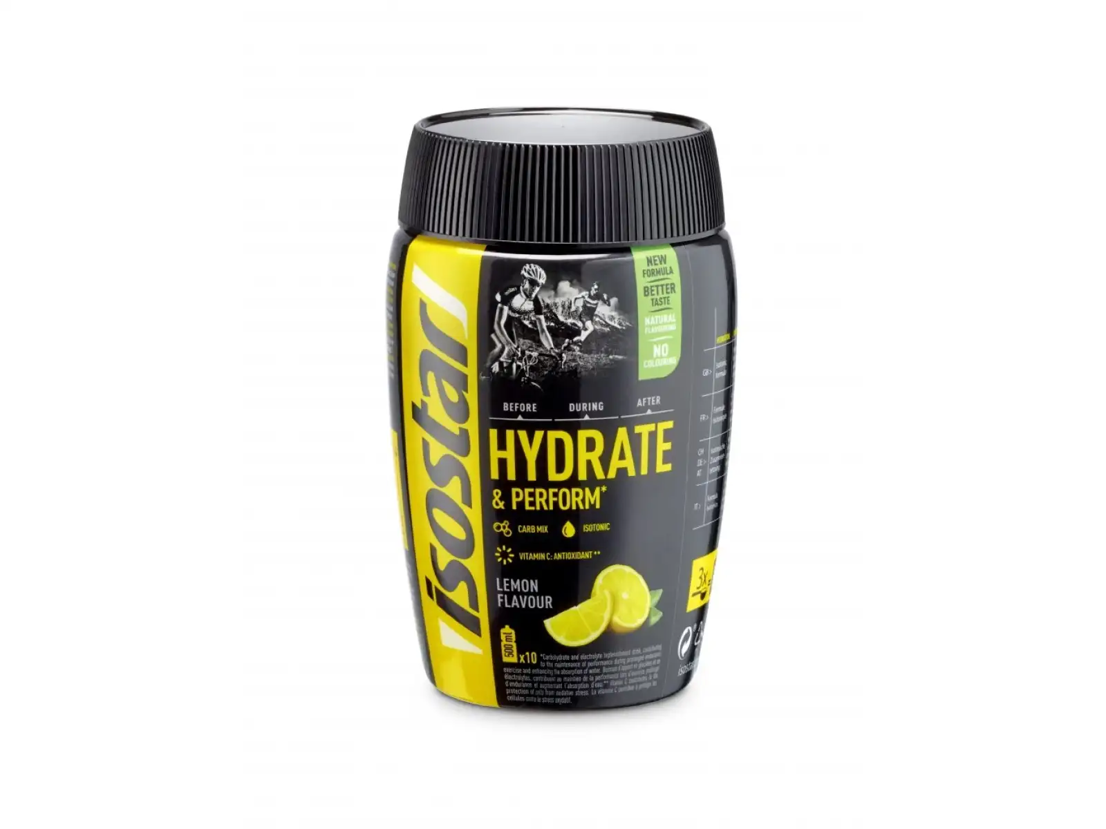 Isostar Hydrate & Perform Ionisches Getränk 400 g Zitrone