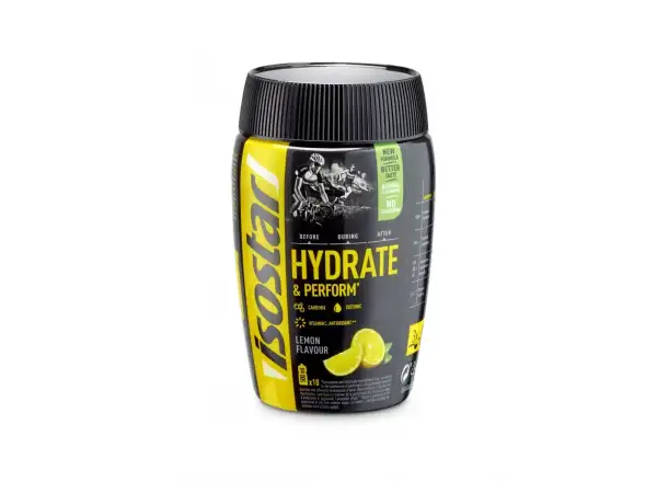 Isostar Hydrate & Perform Ionisches Getränk 400 g Zitrone