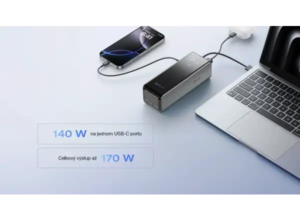 EcoFlow Rapid Powerbank (25000mAh,170W) - Silber