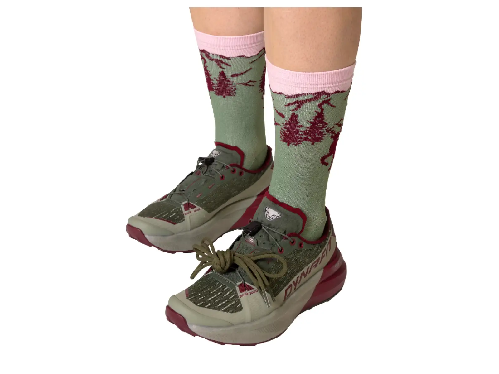 Dynafit Stay Fast Sportsocken in blassrosa