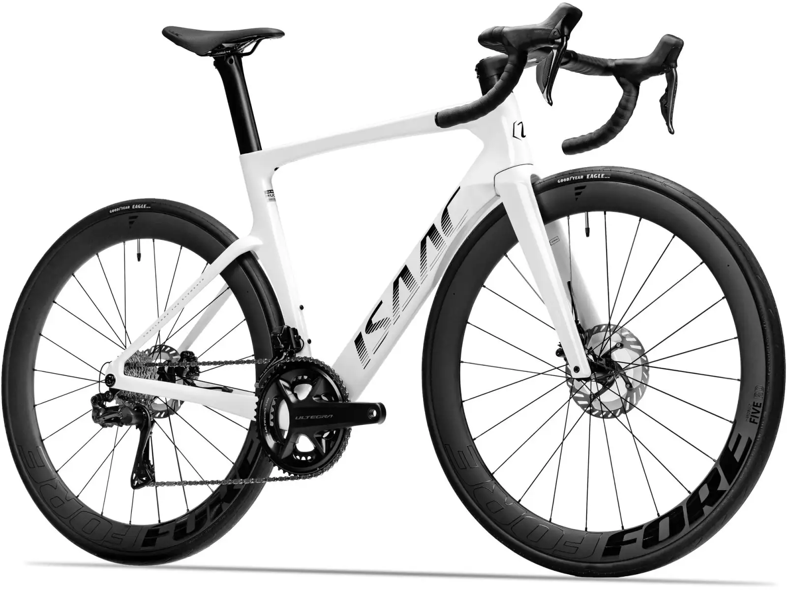 Isaac Meson DuraAce Di2 Rennrad Mineral White