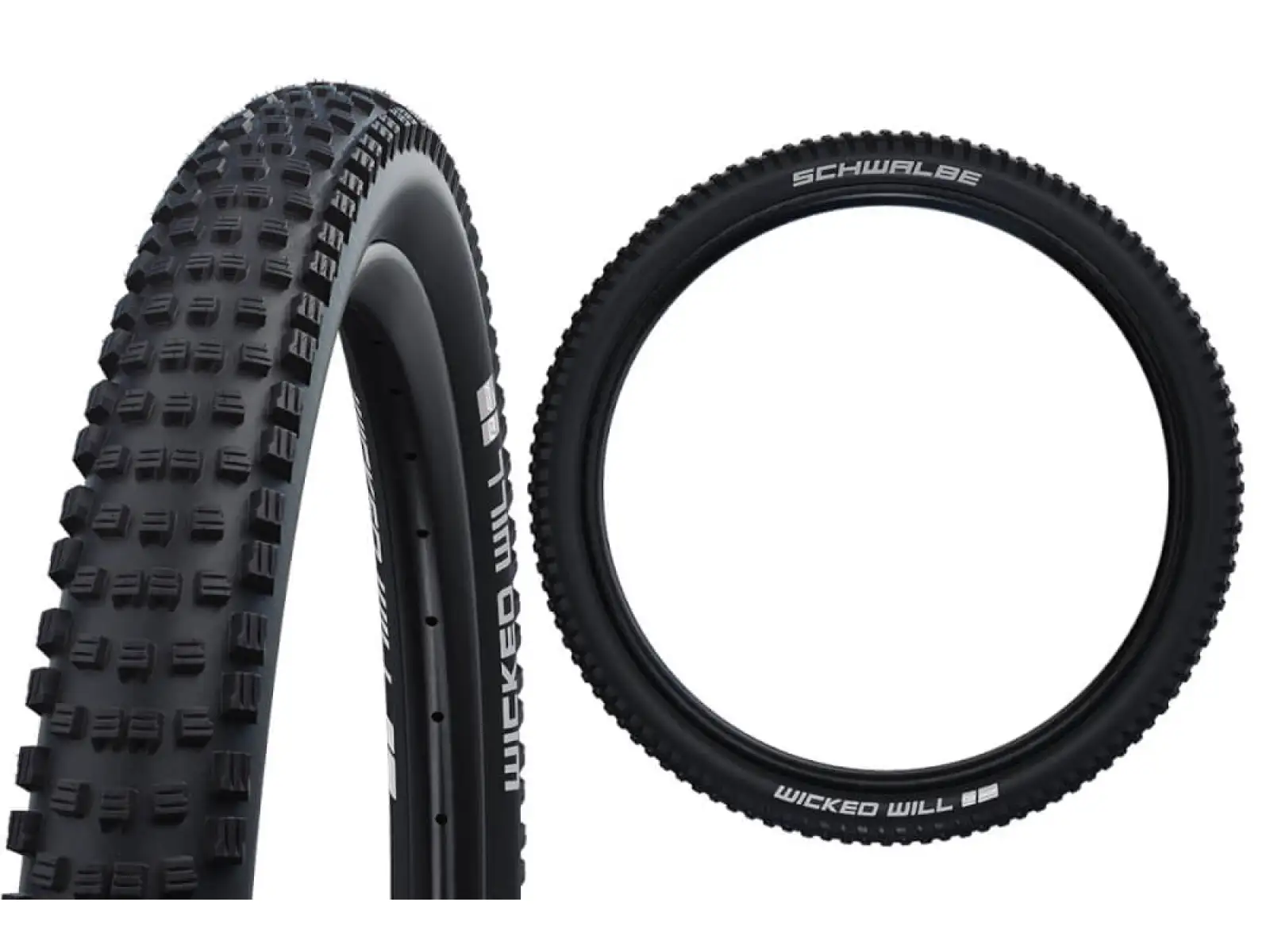 Schwalbe Wicked wird Addix Performance 27,5x2,40" E-50 MTB Reifen Kevlar Schwarz hinzufügen.