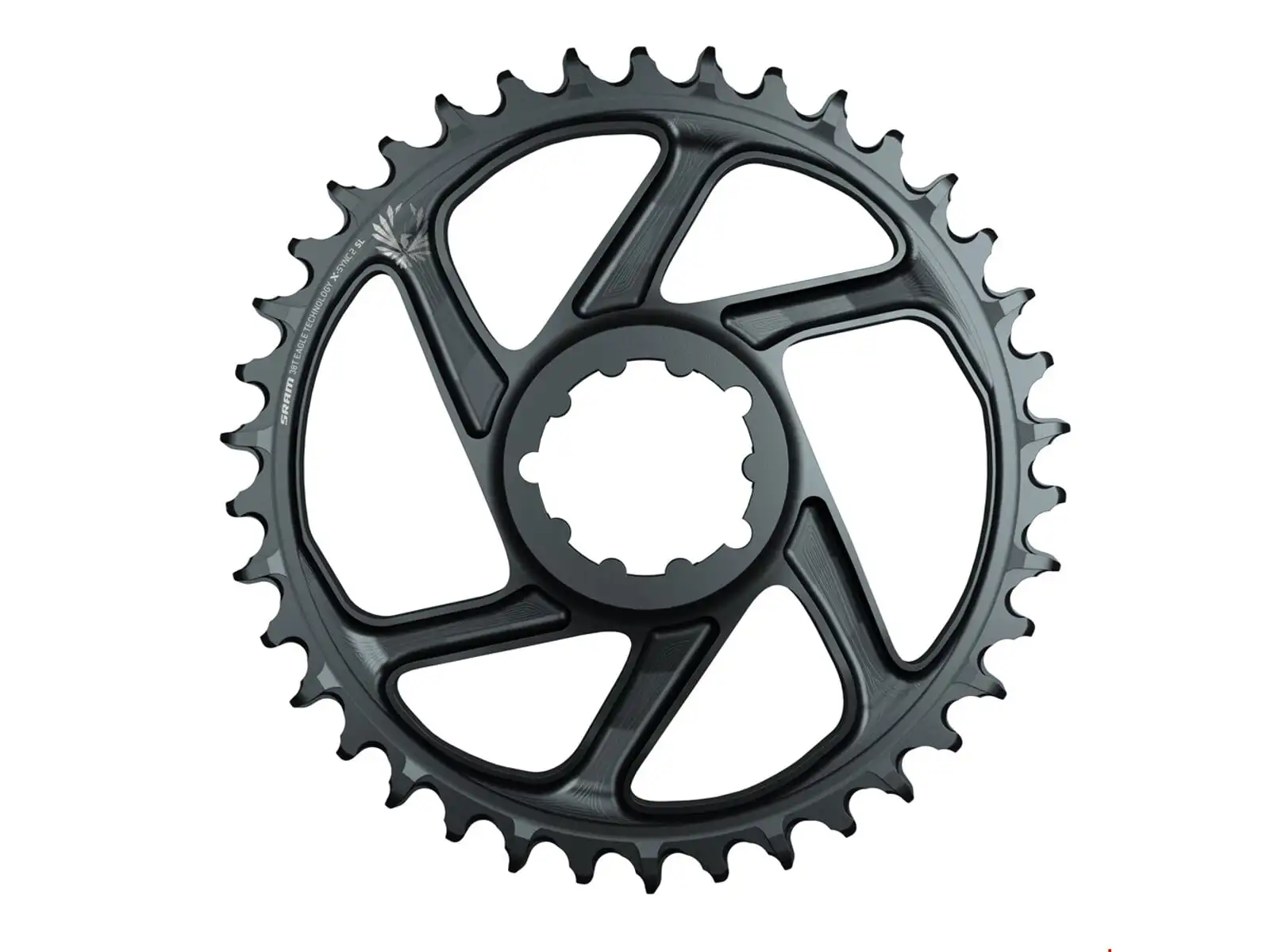 Sram Eagle X-Sync SL Direct Mount 6 mm Offset 12-fach Kettenblatt 36 Z Lunar-Grau