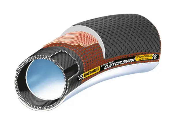 Continental Sprinter Gatorskin Rennschlauch 22 x 28"