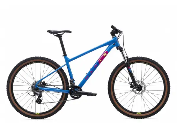 Marin Bobcat Trail 3 29" Mountainbike blau/gelb/lila