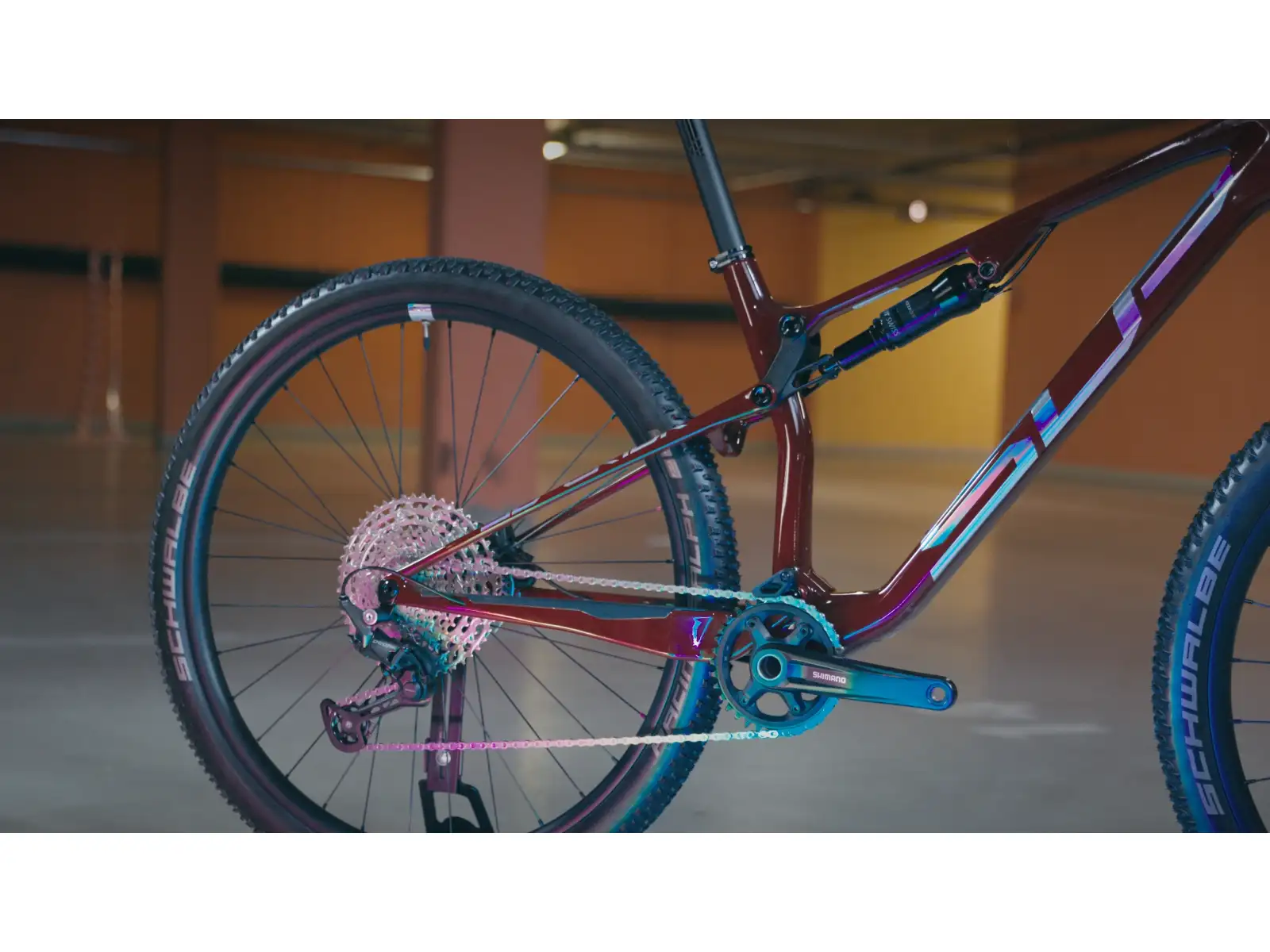 Superior XF 929 RC Mountainbike Gloss Dark Red/Hologram Chrome