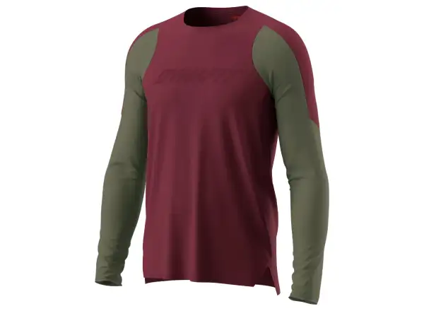Dynafit Ride Herren Langarmshirt Bordeaux.