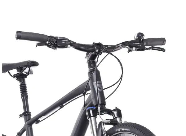 Rock Machine Rokk 30 Trekkingrad mattschwarz