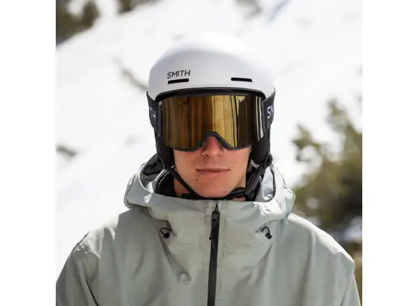 Smith Method Pro MIPS Skihelm Matte White