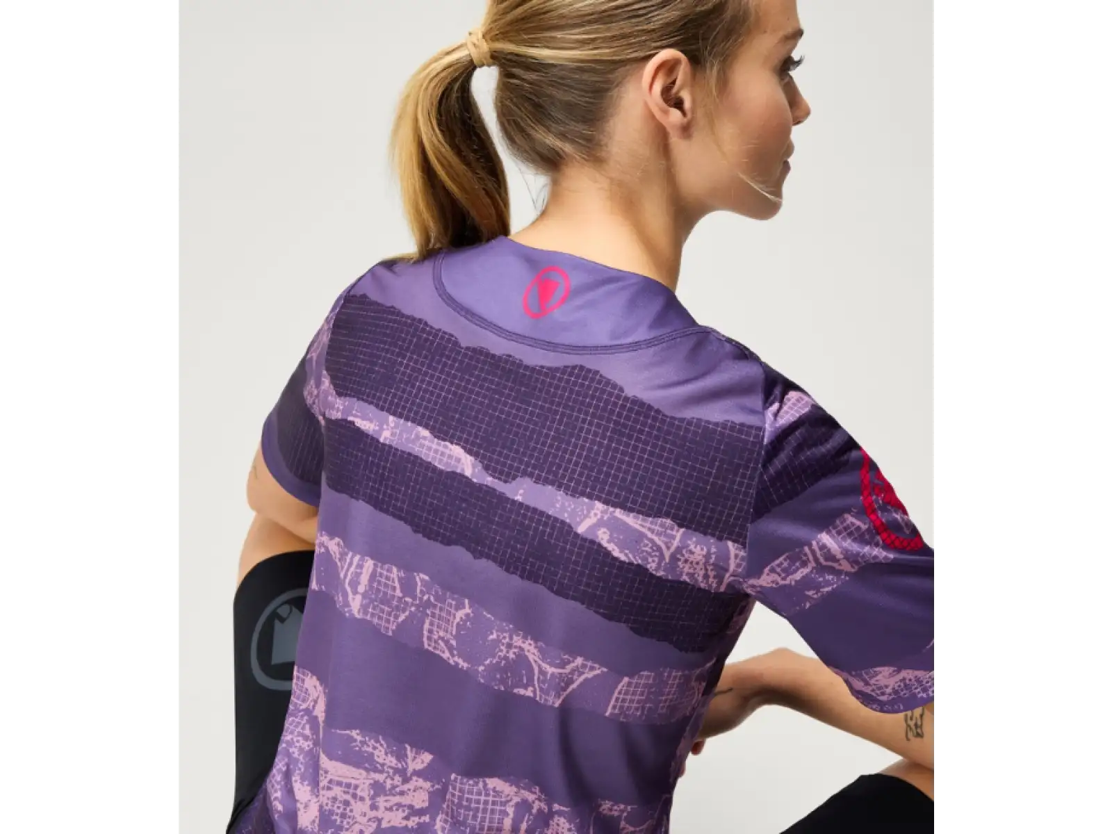 Endura LTD Parchwork Damen Trikot kurzarm Bramble