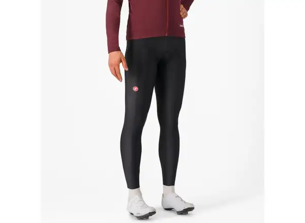 Castelli Espresso Bibtight Herrenhose mit Trägern und Polsterung Schwarz