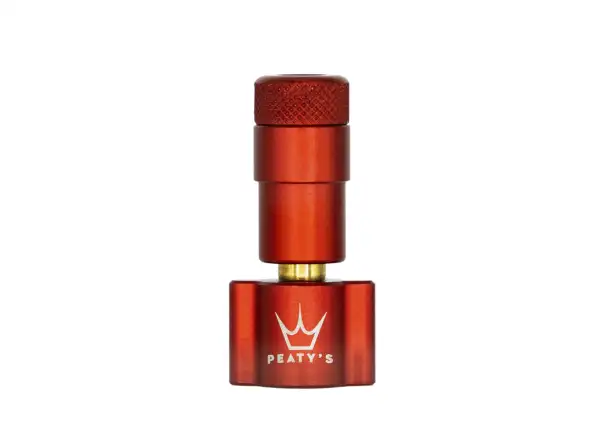 Peatys Holeshot CO2-Pumpe Kopf Rot