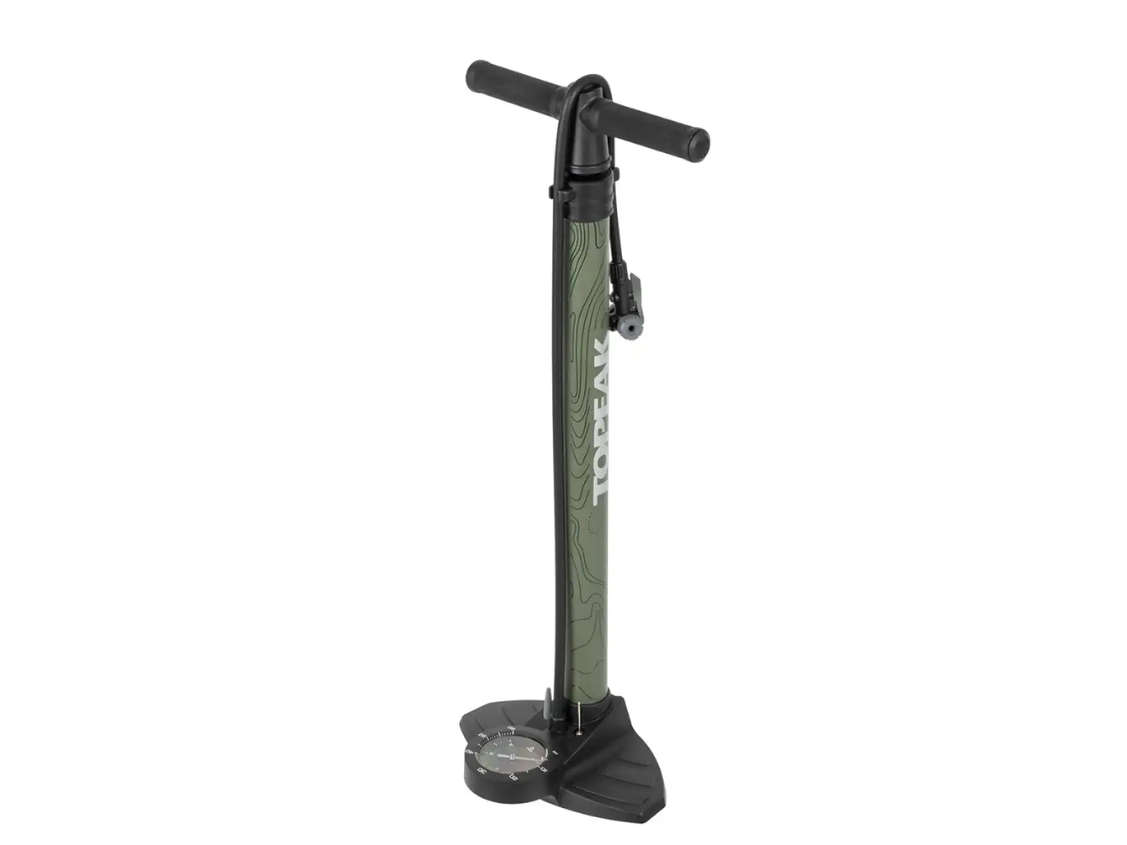 Topeak JoeBlow Mountain II Werkstattpumpe Grün