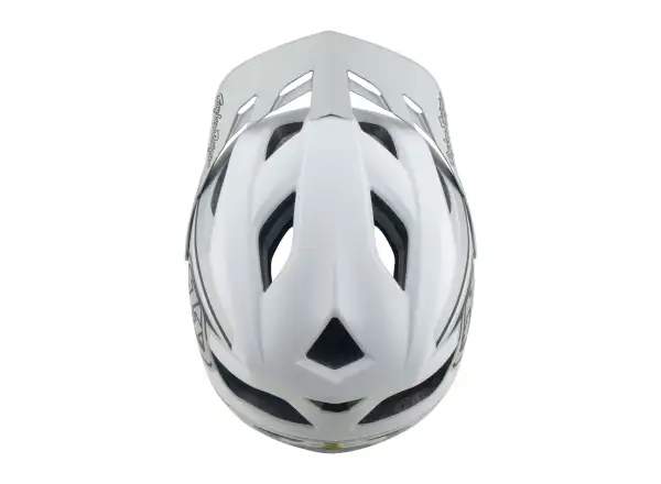 Troy Lee Designs Flowline SE MIPS Helm Phantom White