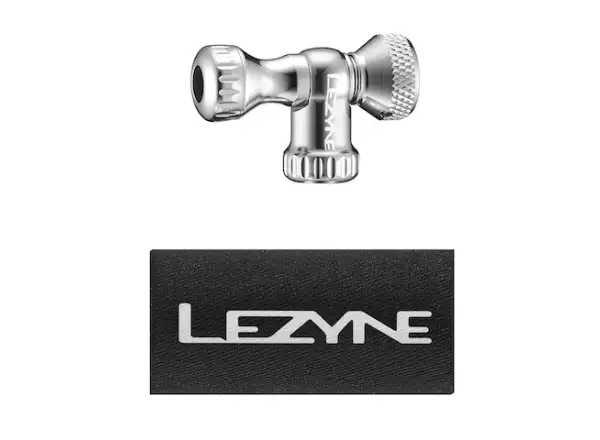 Lezyne Control Drive CNC CO2 Pumpe Silber