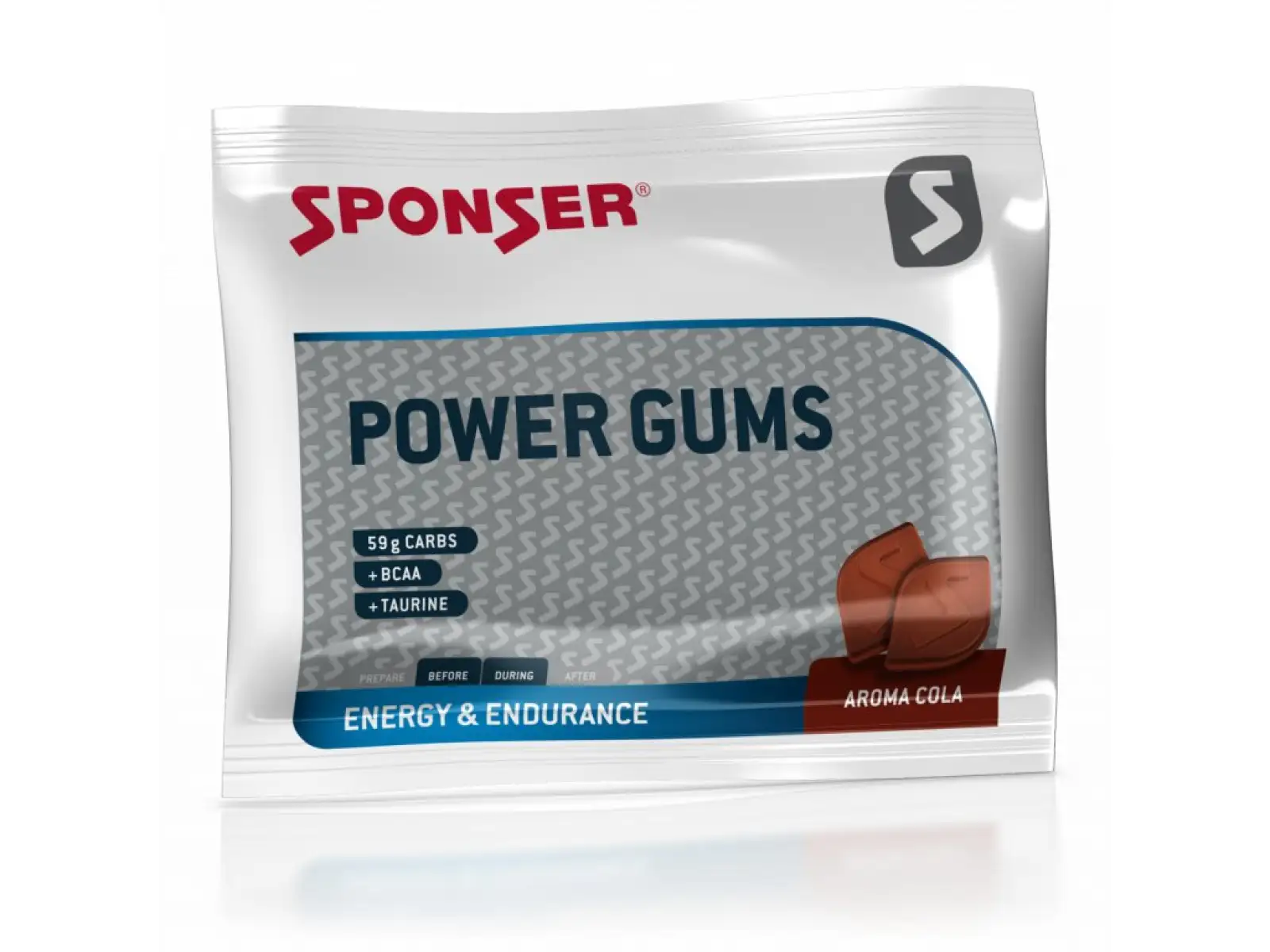 Sponser Power Gums energy Gummibärchen Cola 10 Stk 75 g